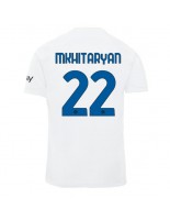 Inter Milan Henrikh Mkhitaryan #22 Venkovní Dres 2023-24 Krátký Rukáv
